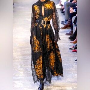 Etro lace maxi dress
